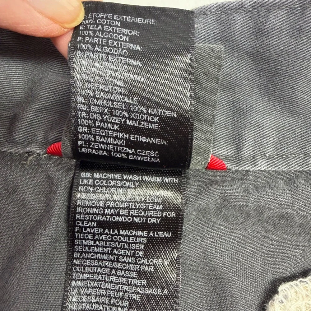 The North Face Chino Shorts Mens 32 Black Cotton Twill Gorpcore Outdoor